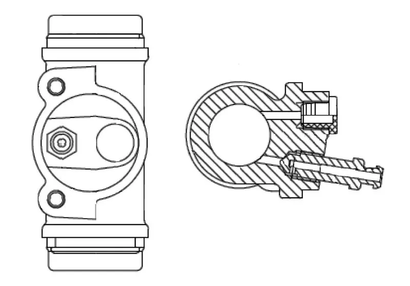 Handler.Part Wheel brake cylinder Bosch F026002367 5