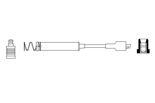 Handler.Part Ignition cable Bosch 0986356081 1