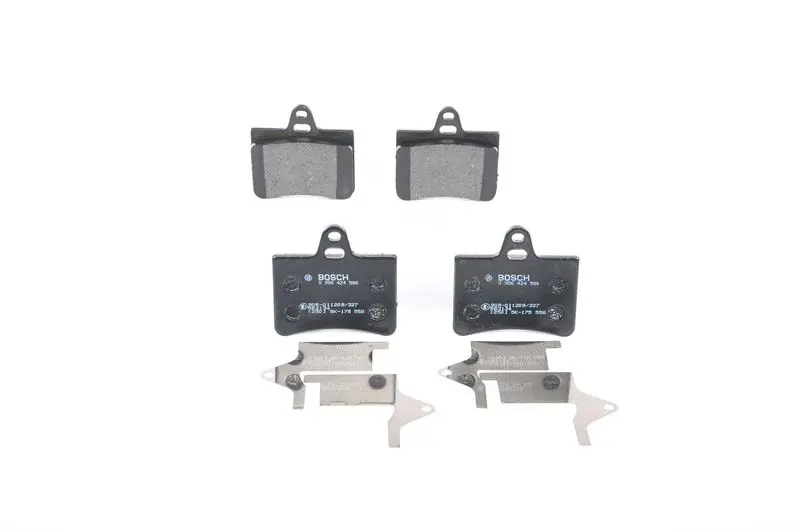 Handler.Part Brake pad set, disc brake Bosch 0986424580 1