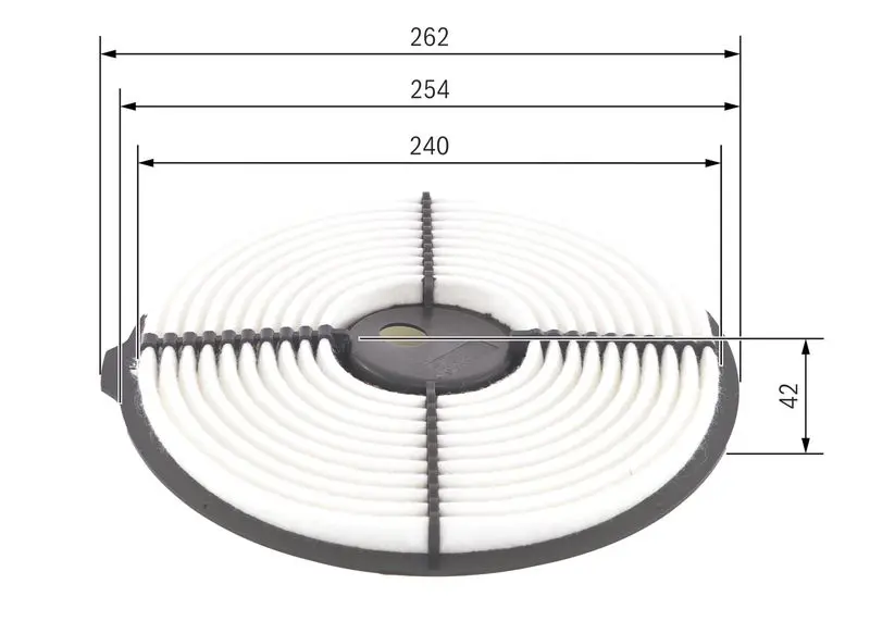 Handler.Part Air filter Bosch 1987429133 5