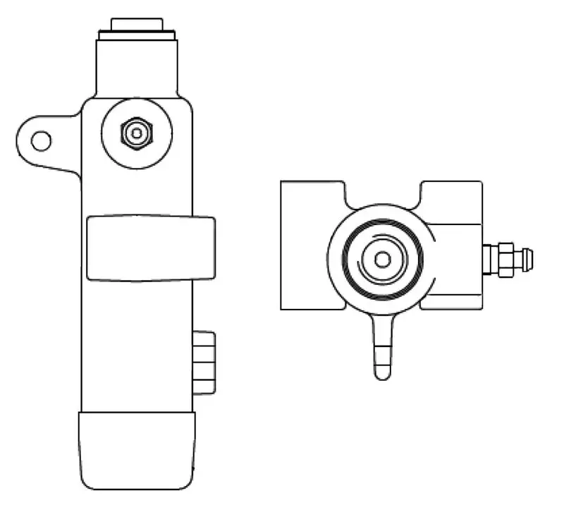 Handler.Part Slave cylinder, clutch Bosch F026005086 1