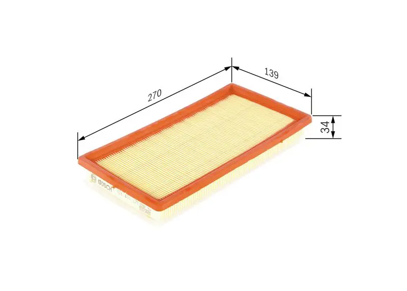 Handler.Part Air filter Bosch F026400378 5