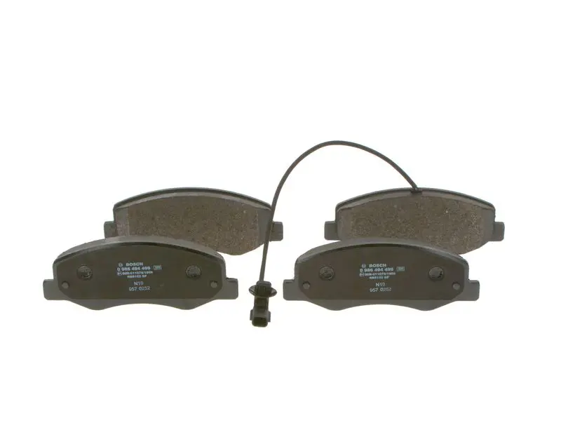 Handler.Part Brake pad set, disc brake Bosch 0986494499 1