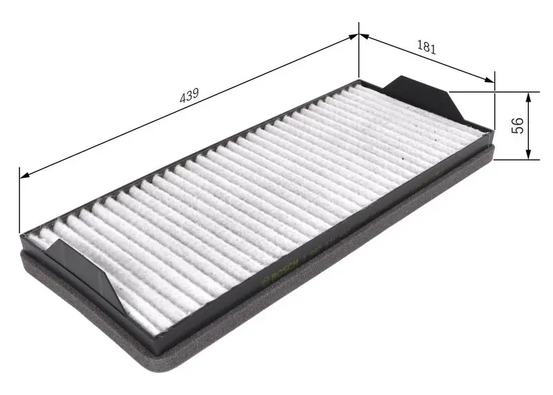 Handler.Part Filter, interior air Bosch 1987431457 5