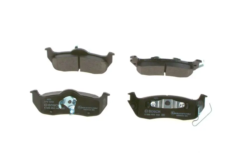 Handler.Part Brake pad set, disc brake Bosch 0986494142 3