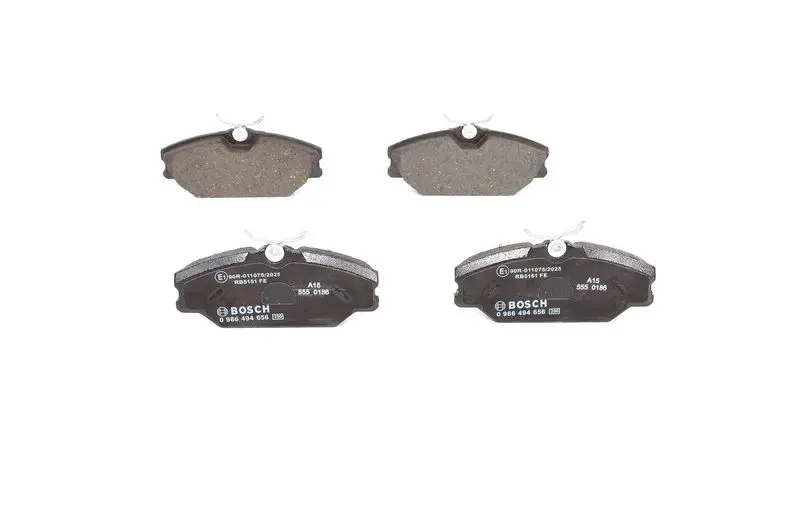 Handler.Part Brake pad set, disc brake Bosch 0986494656 3