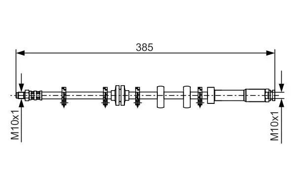 Handler.Part Brake hose Bosch 1987476634 1