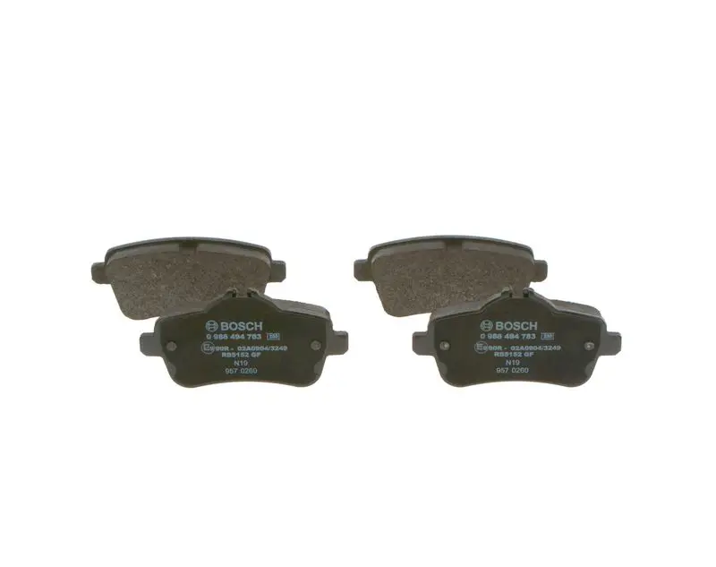 Handler.Part Brake pad set, disc brake Bosch 0986494783 3