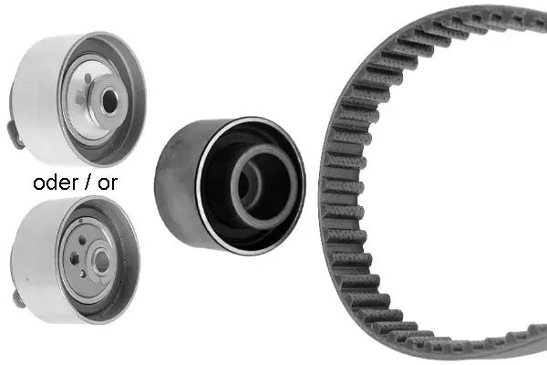 Handler.Part Timing belt set Bosch 1987948098 1