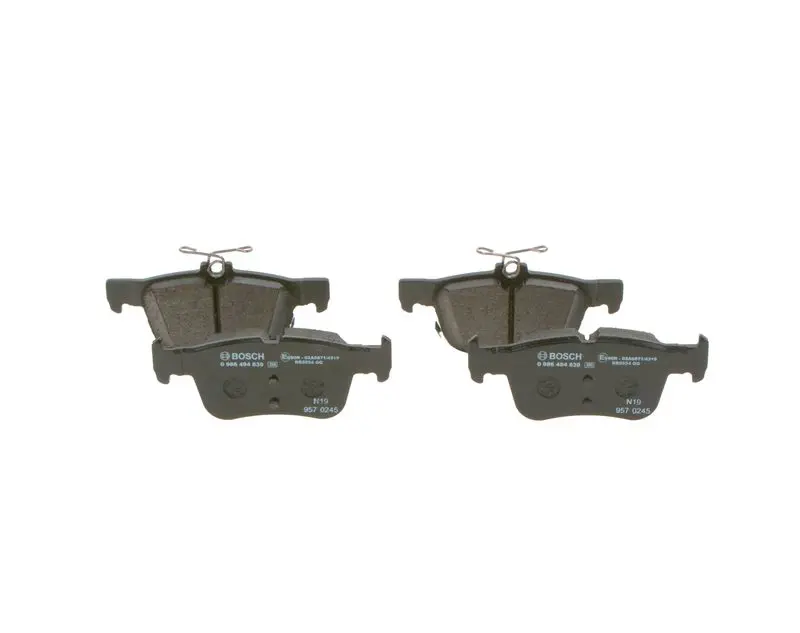 Handler.Part Brake pad set, disc brake Bosch 0986494839 1