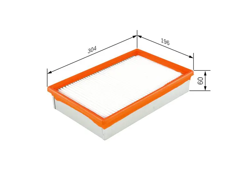 Handler.Part Air filter Bosch F026400113 5