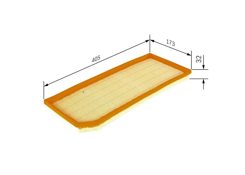 Handler.Part Air filter Bosch F026400178 5