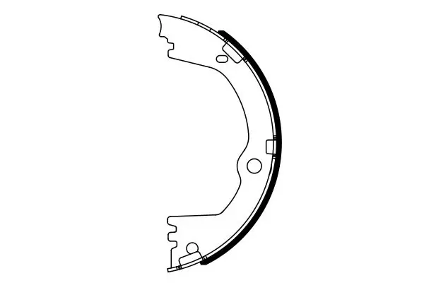 Handler.Part Brake shoe set, parking brake Bosch 0986487939 5