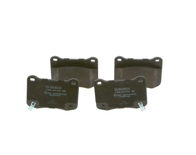 Handler.Part Brake pad set, disc brake Bosch 0986494872 3