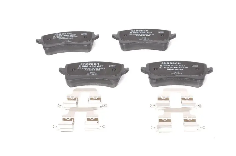 Handler.Part Brake pad set, disc brake Bosch 0986494637 6