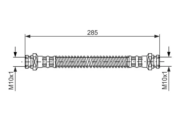 Handler.Part Brake hose Bosch 1987476194 1