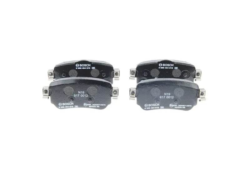 Handler.Part Brake pad set, disc brake Bosch 0986494816 1