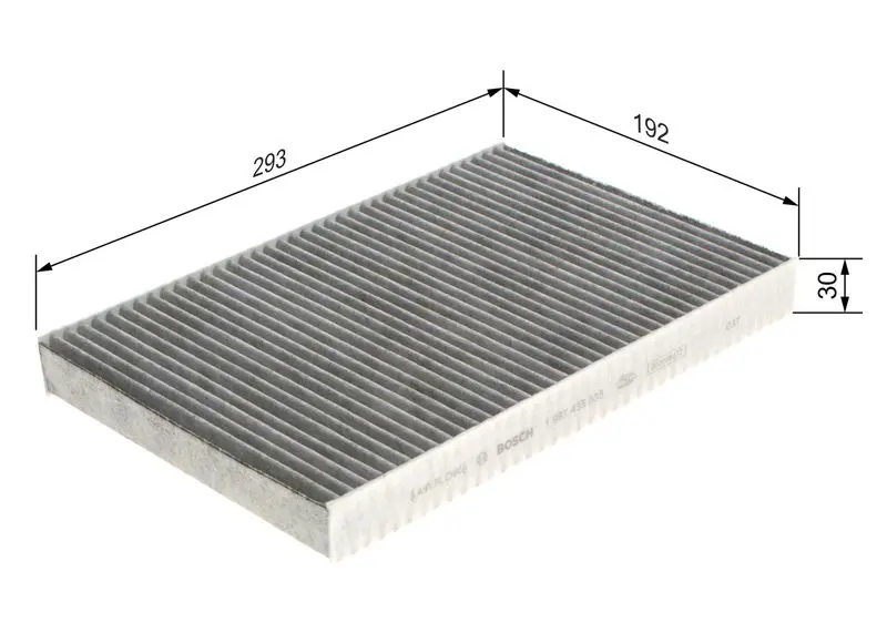 Handler.Part Filter, interior air Bosch 1987435535 5