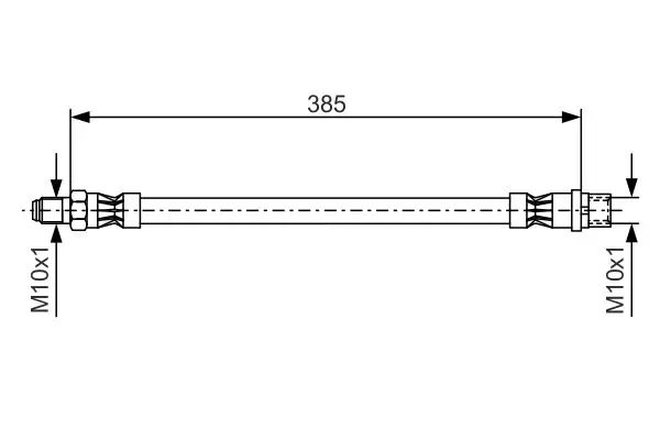 Handler.Part Brake hose Bosch 1987476439 1