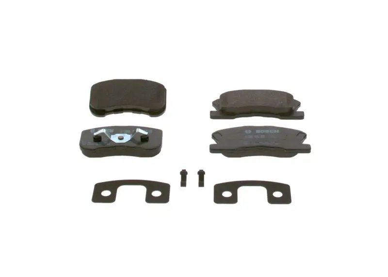 Handler.Part Brake pad set, disc brake Bosch 0986424697 1