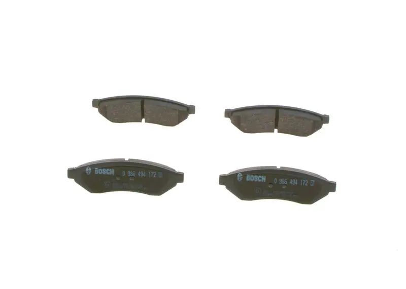 Handler.Part Brake pad set, disc brake Bosch 0986494172 3