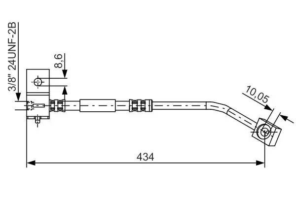 Handler.Part Brake hose Bosch 1987481332 5