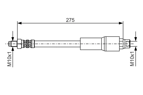 Handler.Part Brake hose Bosch 1987476649 1