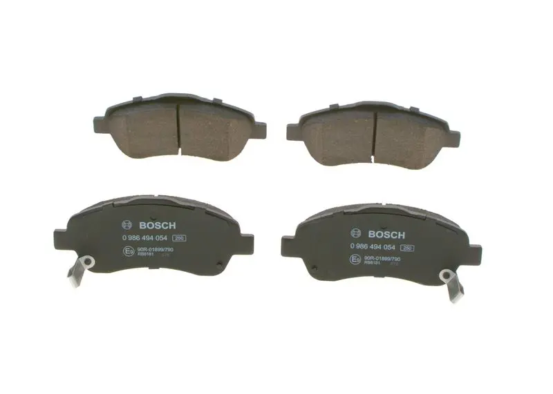 Handler.Part Brake pad set, disc brake Bosch 0986494054 1