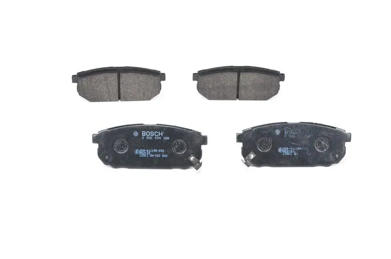 Handler.Part Brake pad set, disc brake Bosch 0986494388 1