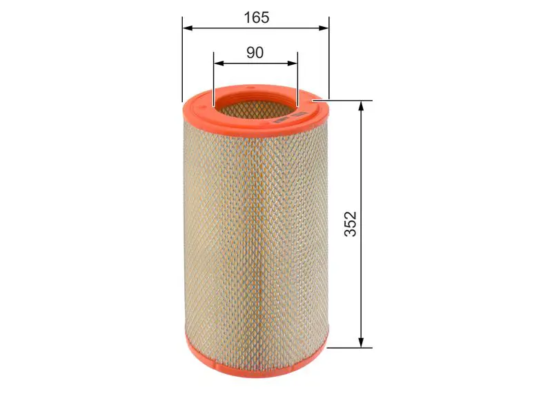 Handler.Part Air filter Bosch 1457433332 7