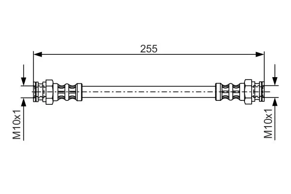 Handler.Part Brake hose Bosch 1987476954 5