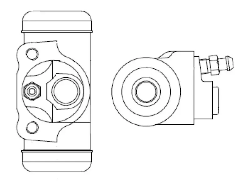 Handler.Part Wheel brake cylinder Bosch F026002356 1