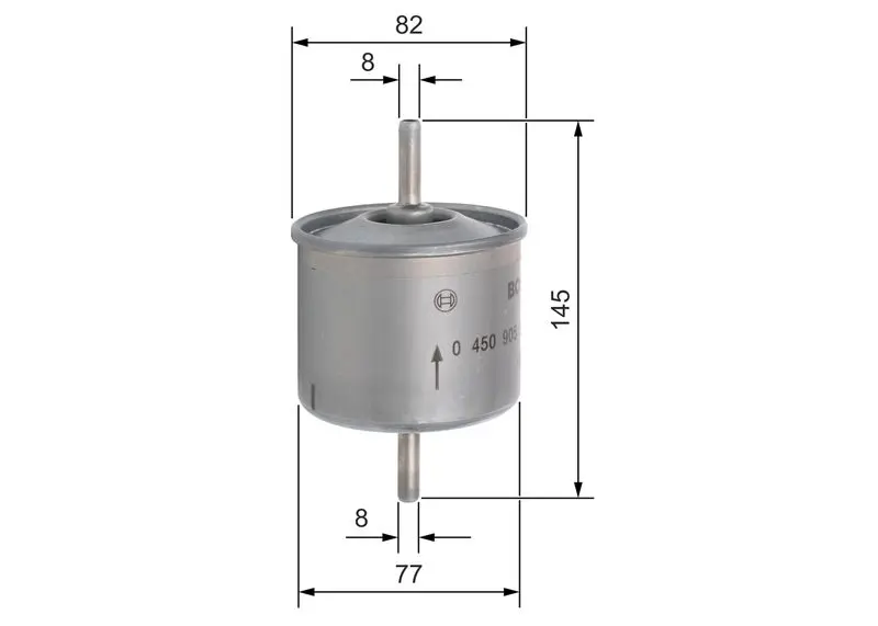 Handler.Part Fuel filter Bosch 0450905324 5