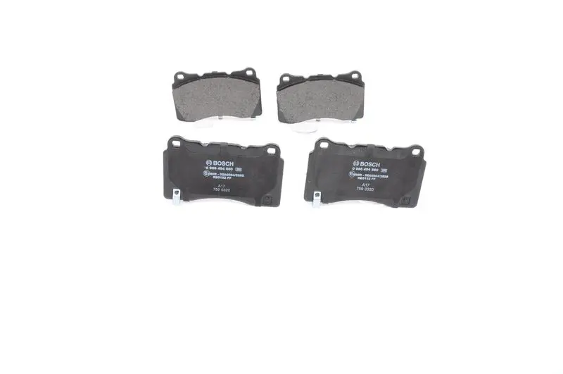 Handler.Part Brake pad set, disc brake Bosch 0986494880 3