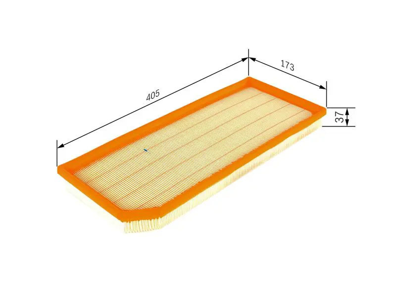 Handler.Part Air filter Bosch 1457433102 5