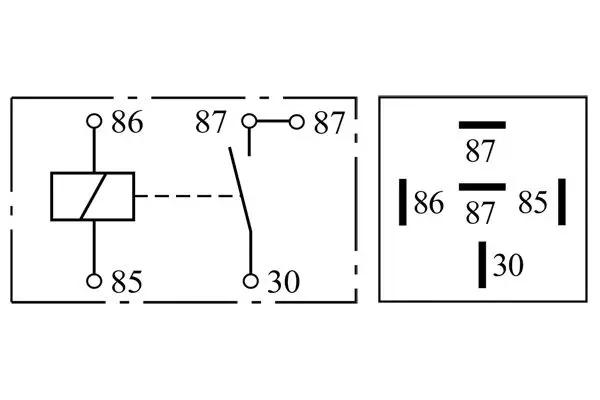 Handler.Part Relay, main current Bosch 0332014125 3