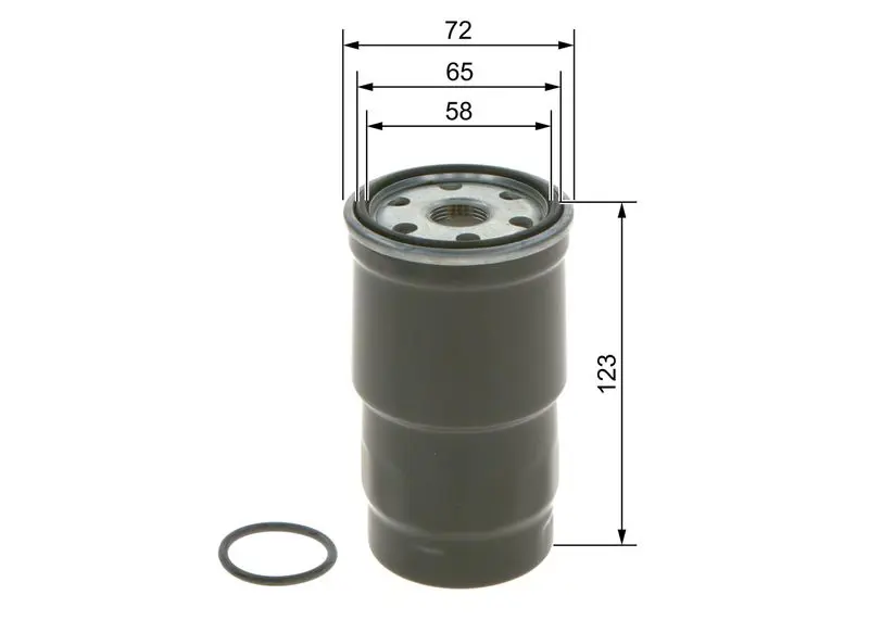 Handler.Part Fuel filter Bosch 1457434440 5