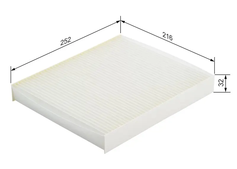 Handler.Part Filter, interior air Bosch 1987432057 5