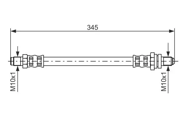 Handler.Part Brake hose Bosch 1987476447 1