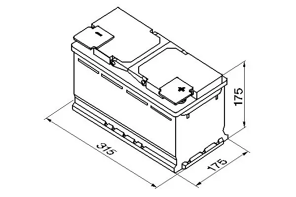 Handler.Part Starter battery Bosch 0092S40100 6