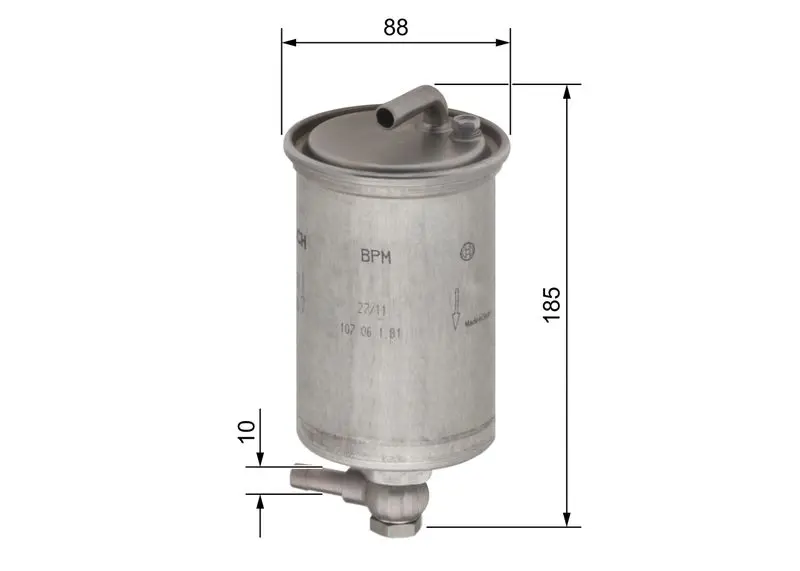 Handler.Part Fuel filter Bosch 0450906431 5