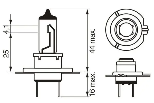 Handler.Part Automotive bulb Bosch 1987301406 6