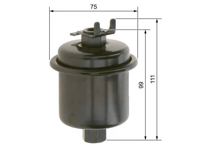 Handler.Part Fuel filter Bosch 0450905916 5