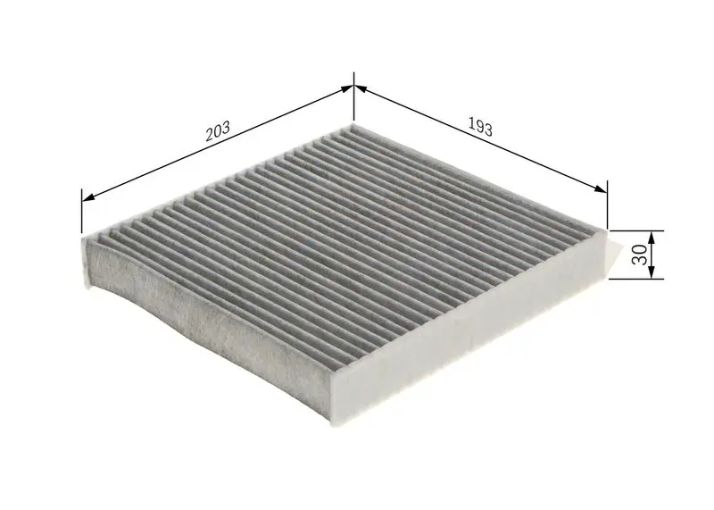 Handler.Part Filter, interior air Bosch 1987435584 5