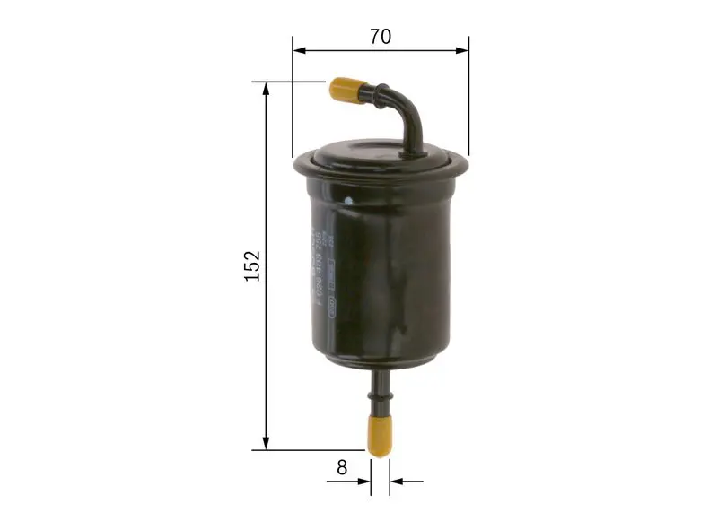 Handler.Part Fuel filter Bosch F026403755 5