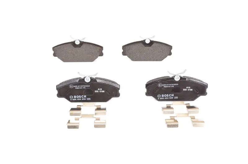 Handler.Part Brake pad set, disc brake Bosch 0986494656 1