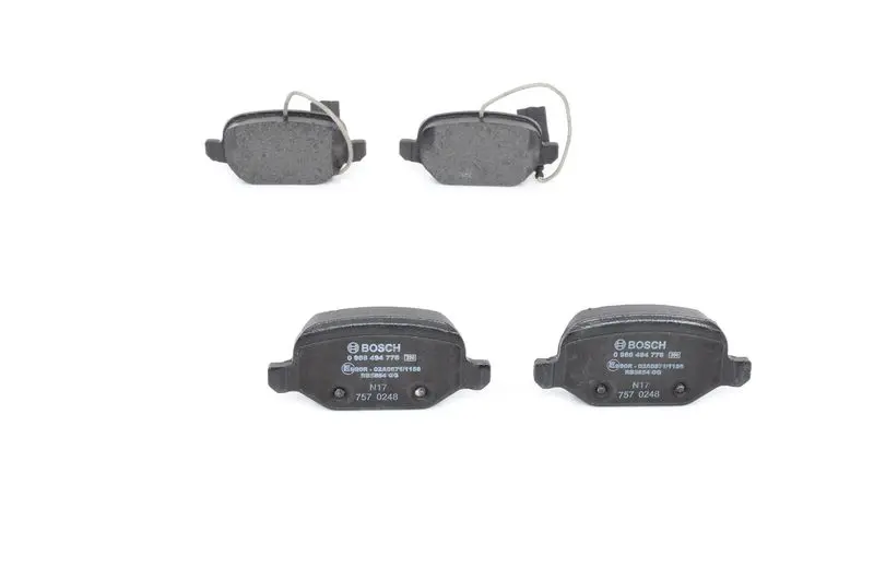 Handler.Part Brake pad set, disc brake Bosch 0986494776 3