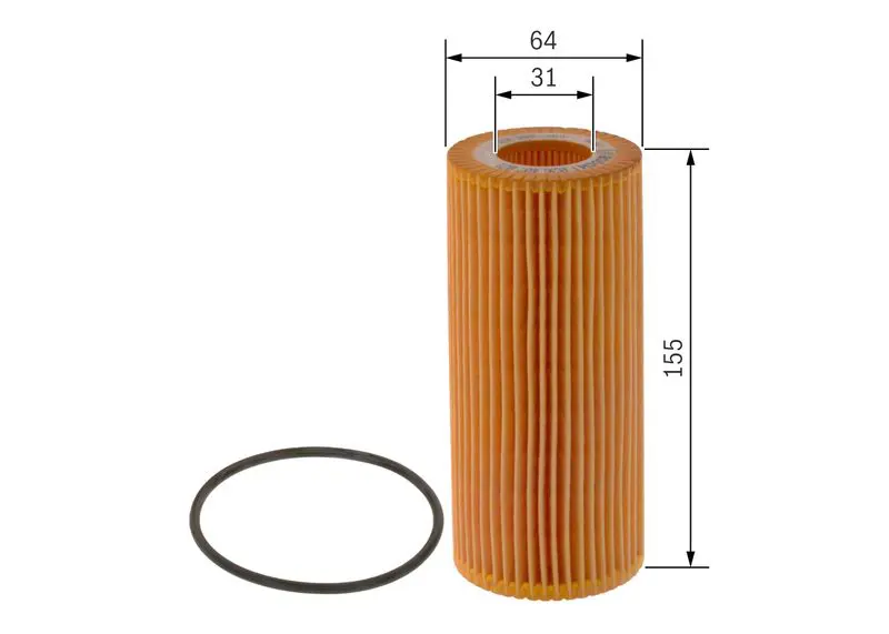 Handler.Part Oil filter Bosch F026407021 5