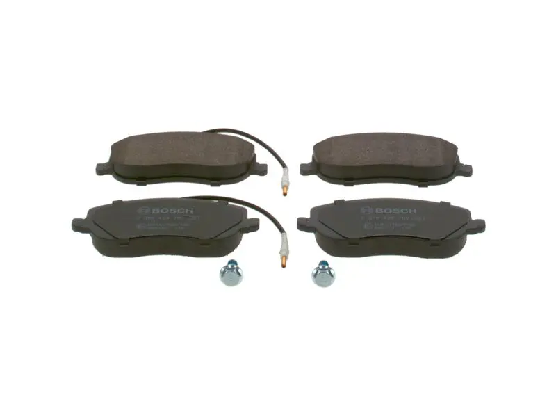 Handler.Part Brake pad set, disc brake Bosch 0986424789 1