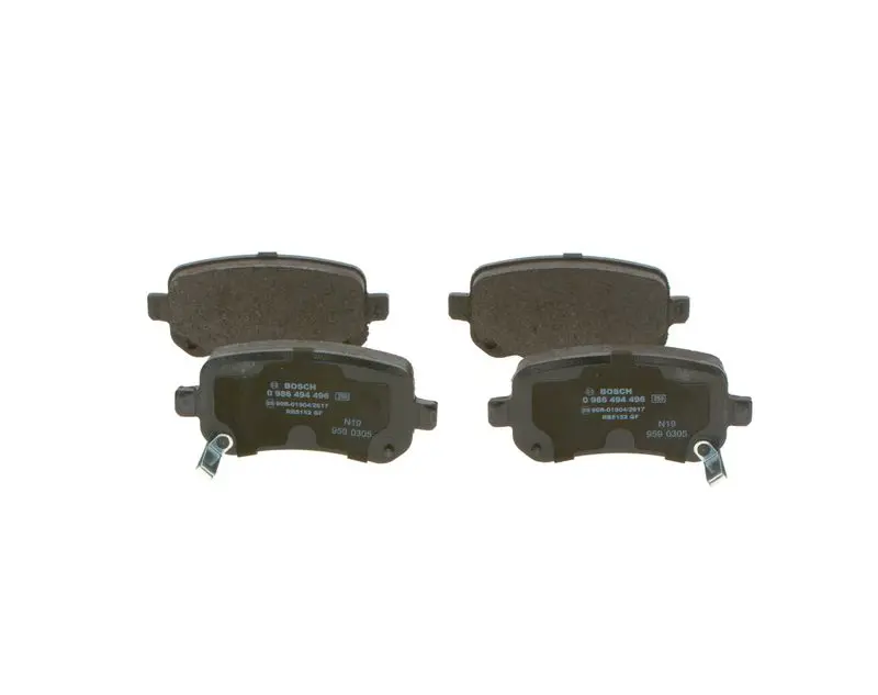 Handler.Part Brake pad set, disc brake Bosch 0986494496 1